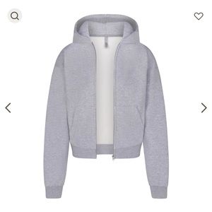 SKIMS Classic zip up hoodie